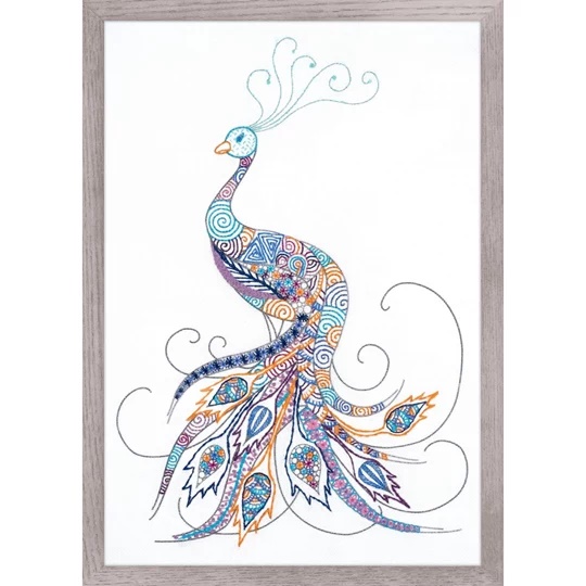 Image 1 of RIOLIS Bird of Luck Embroidery Kit