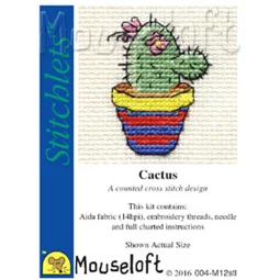 Mouseloft Cactus Cross Stitch Kit