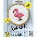 Image of Mouseloft Quicklets - Flamingo Cross Stitch Kit