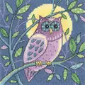 Image of Heritage Owl - Aida Cross Stitch Kit