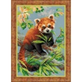Image of RIOLIS Red Panda Cross Stitch Kit