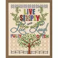 Image of Design Works Crafts Live Simply Cross Stitch Kit