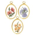 Image of Janlynn Victorian Country Florals Embroidery Kit