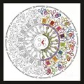 Image of Design Works Crafts Zenbroidery - Sewing Mandala Embroidery Fabric