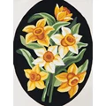 Image of Grafitec Yellow Daffs Tapestry Canvas