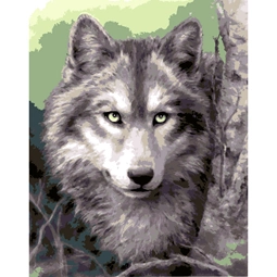 Grafitec Grey Wolf Tapestry Canvas