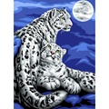Image of Grafitec Snow Leopards Tapestry Canvas