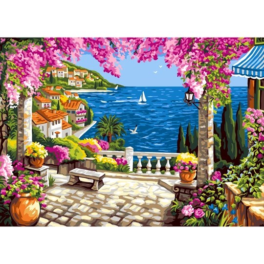 Image 1 of Grafitec Riviera Dream Tapestry Canvas