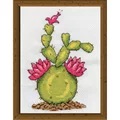 Image of Design Works Crafts Cactus Cross Stitch Kit