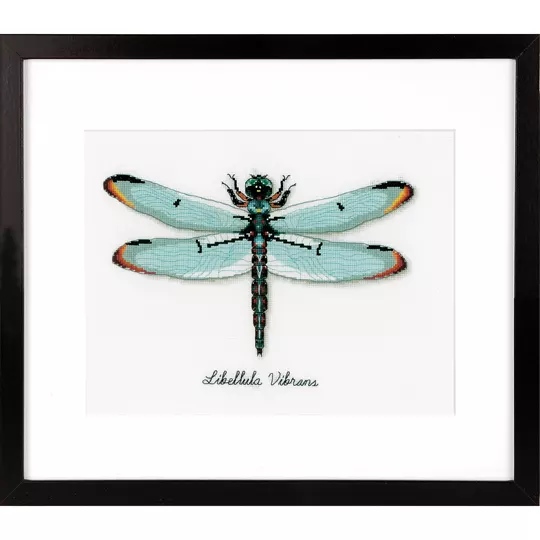 Image 1 of Vervaco Dragonfly Cross Stitch Kit