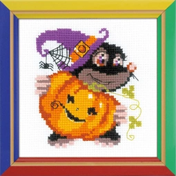 RIOLIS Happy Bee Happy Halloween Cross Stitch Kit