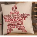 Image of Permin Christmas Star Pillow Cross Stitch Kit