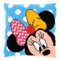 Image of Vervaco Peek-a-Boo Minnie Cushion Cross Stitch Kit