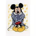 Image of Vervaco Mickey Getting Dressed Cross Stitch Kit