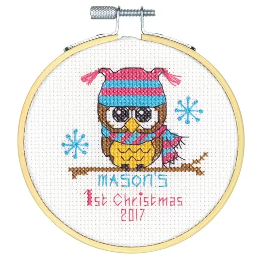 Image 1 of Dimensions Baby's First Christmas Cross Stitch Kit