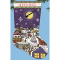 Image of Design Works Crafts Christmas Eve Stocking Cross Stitch Kit