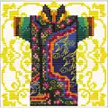 Image of Needleart World Samurai Green No Count Cross Stitch Kit