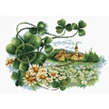 Image of Needleart World Scenery Clover No Count Cross Stitch Kit