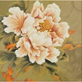 Image of Needleart World Blooming Peony I No Count Cross Stitch Kit