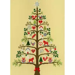 Bothy Threads Scandi Tree Christmas Cross Stitch Kit