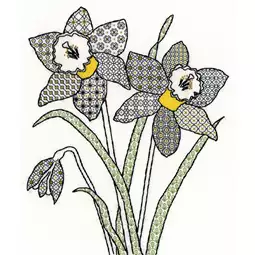 Bothy Threads Daffodils Cross Stitch Kit