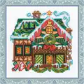 Image of RIOLIS Cabin with a Bell Christmas Cross Stitch Kit