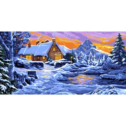 Grafitec Reflections in the Snow Tapestry Canvas