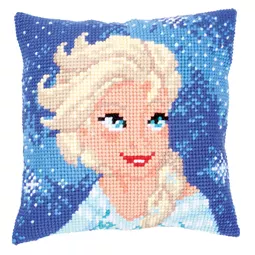 Vervaco Elsa Cushion Cross Stitch Kit