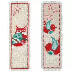 Vervaco Winter Bookmarks Christmas Cross Stitch Kit