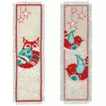 Image of Vervaco Winter Bookmarks Christmas Cross Stitch Kit