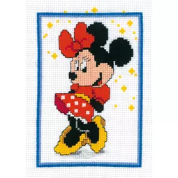 Vervaco Minnie Mouse Cross Stitch Kit