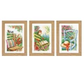 Image of Vervaco Garden Chair Miniatures Cross Stitch Kit