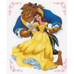 Vervaco Beauty and the Beast Cross Stitch Kit