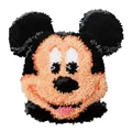 Image of Vervaco Mickey Shaped Latch Hook Cushion Kit