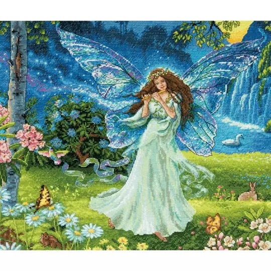 Image 1 of Dimensions Spring Fairy Cross Stitch Kit