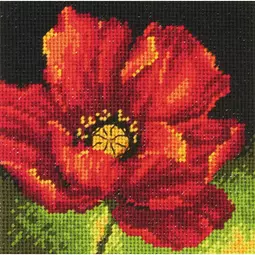 Dimensions Red Poppy Tapestry Kit