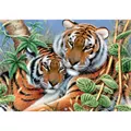 Image of Grafitec Tender Tigers Tapestry Canvas