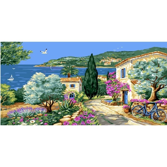 Image 1 of Grafitec La Provence Tapestry Canvas