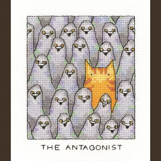 Image 1 of Heritage The Antagonist Cross Stitch Kit