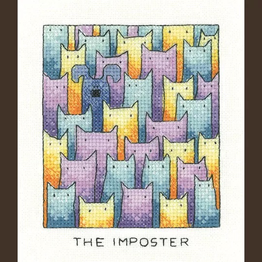 Image 1 of Heritage The Imposter Cross Stitch Kit