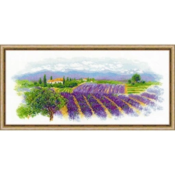 RIOLIS Blooming Provence Cross Stitch Kit