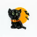 Image of RIOLIS Happy Bee Black Cat Cross Stitch Kit