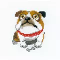 Image of RIOLIS Happy Bee English Bulldog Cross Stitch Kit