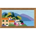 Image of RIOLIS Town by the Sea Long Stitch Kit