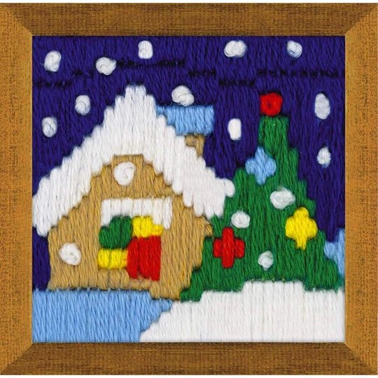 Image 1 of RIOLIS Christmas Eve Long Stitch Kit