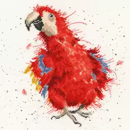 Bothy Threads Parrots on Parade Cross Stitch Kit