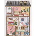Image of Permin Three Storey Dollhouse Cross Stitch Kit