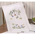Image of Permin Almond Flower Runner Embroidery Kit