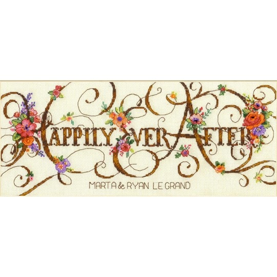 Image 1 of Dimensions Ever After Cross Stitch Kit