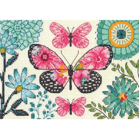 Image 1 of Dimensions Butterfly Dream Cross Stitch Kit